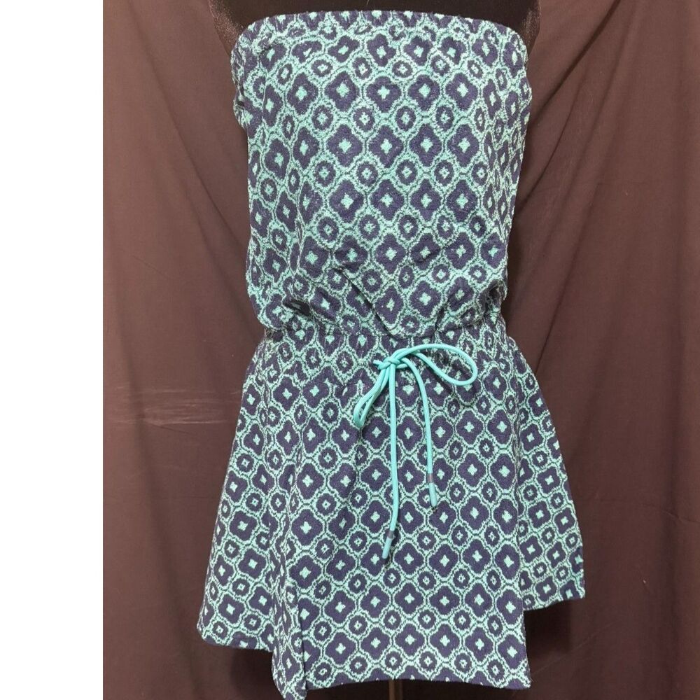 #363 - NWT Anthropologie Daily Practice Strapless Terry Mini Dress - Small